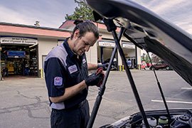 Mechanic at Work in Coeur d'Alene | Gallery | Silverlake Automotive Downtown
