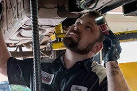 Technician at Work in Coeur d'Alene | Gallery | Silverlake Automotive Downtown